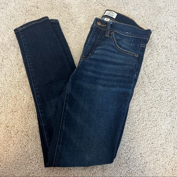 J.CREW 9” skinny toothpick jean